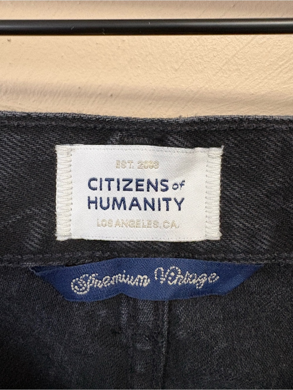Citizens of Humanity Gaucho Vintage Wide Leg Jeans Black Size 34 NWT New - Picture 13 of 16
